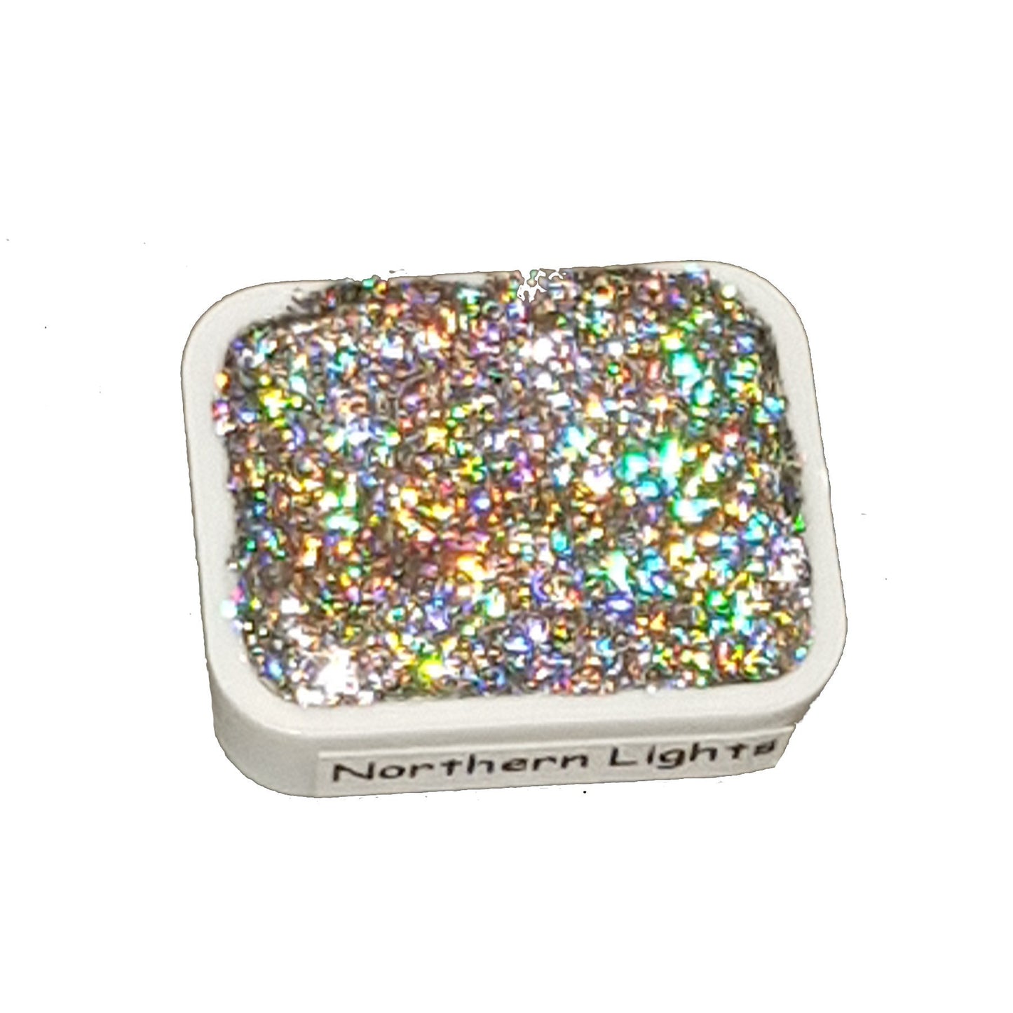 Northern Lights - Handmade Holographic Watercolour Paint - Metallic Glitter Shiny Pearlescent Holo Chrome Shimmer