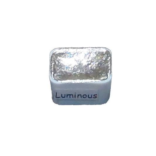 Luminous *Mirror Series* Handmade Silver Chrome Watercolour Paint - Metallic Glitter Holo Shimmer