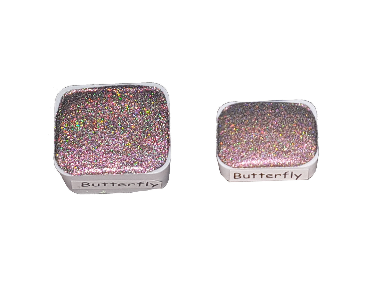 Butterfly - Nature Series - Holo Chameleon Handmade Watercolour Paint Metallic Glitter Color Shift