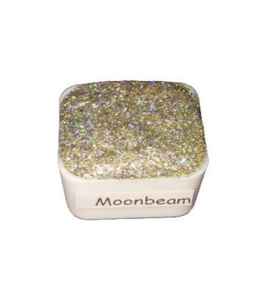 Moonbeam *Limited Edition* Chameleon + Holo Handmade Watercolour Paint - Half Pan - Chrome Metallic Color Shift Paint