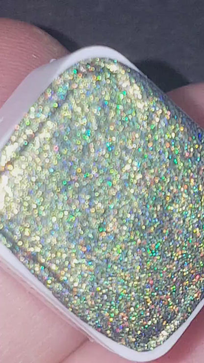 Hummingbird - Nature Series - Holo Chameleon Handmade Watercolour Paint Metallic Glitter Color Shift