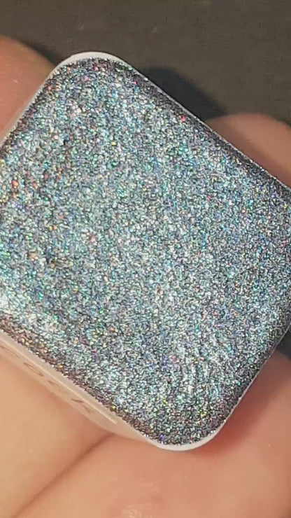 Peacock - Nature Series - Holo Chameleon Handmade Watercolour Paint Metallic Glitter Color Shift