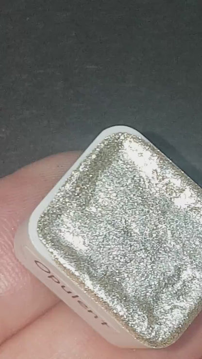 Opulent *Mirror Series* Handmade Silver Chrome Watercolour Paint - Metallic Glitter Holo Shimmer