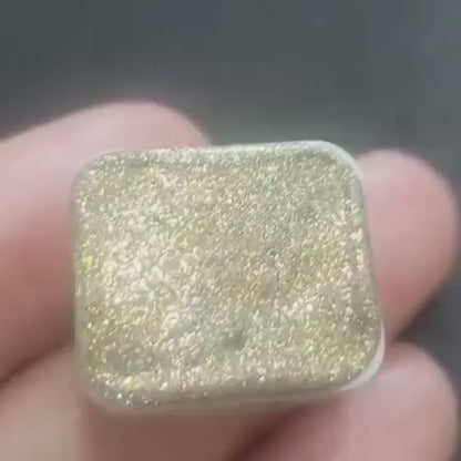 Inferno *Limited Edition* Chameleon + Holo Handmade Watercolour Paint - Half Pan - Metallic Paint