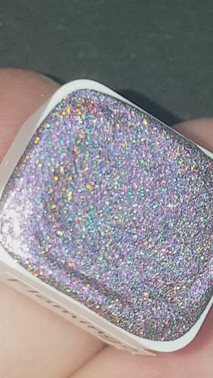 Flamingo - Nature Series - Holo Chameleon Handmade Watercolour Paint Metallic Glitter Color Shift
